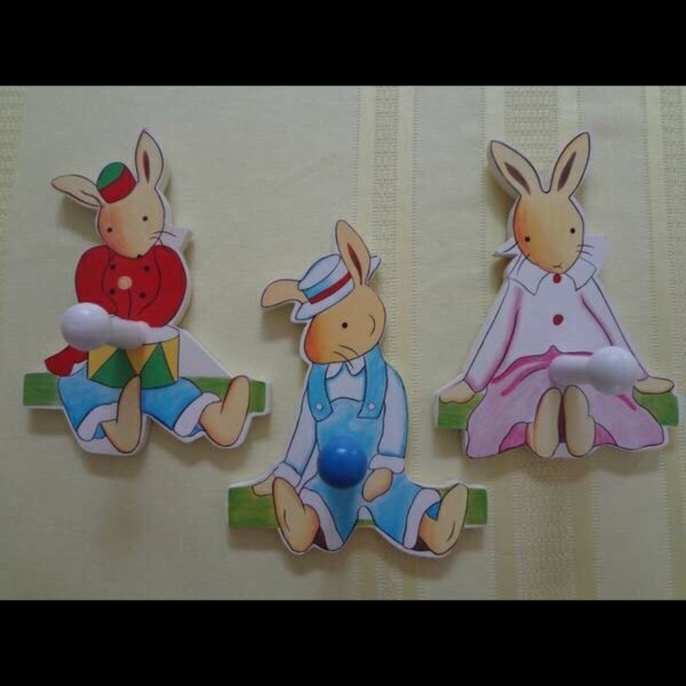 Peter Rabbit Bunnykins Wall Hangers